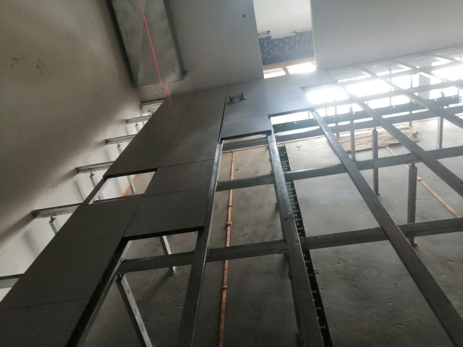 Raised access flooring project 5